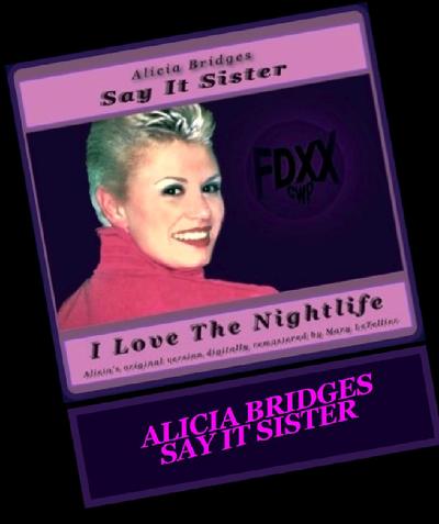 Alicia Bridges Album Say It Sister